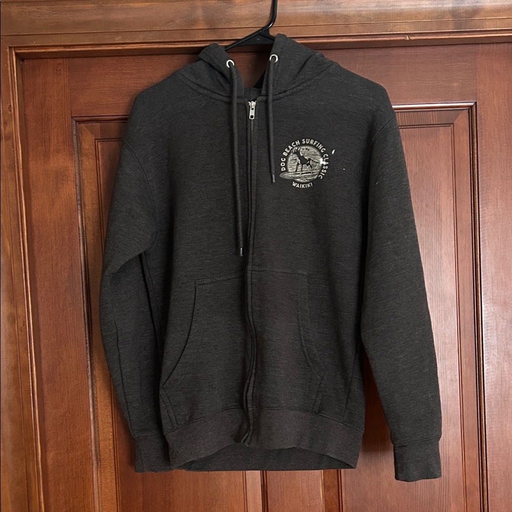 Men or Women Black Hoodie Sweater
